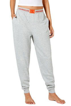 Calvin Klein Monogram Lounge Jogger Pant in Grey Heather thumbnail 1