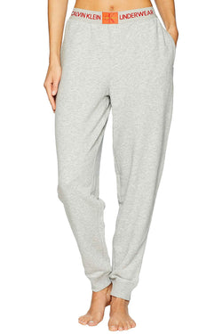 Calvin Klein Monogram Lounge Jogger Pant in Grey Heather thumbnail 2