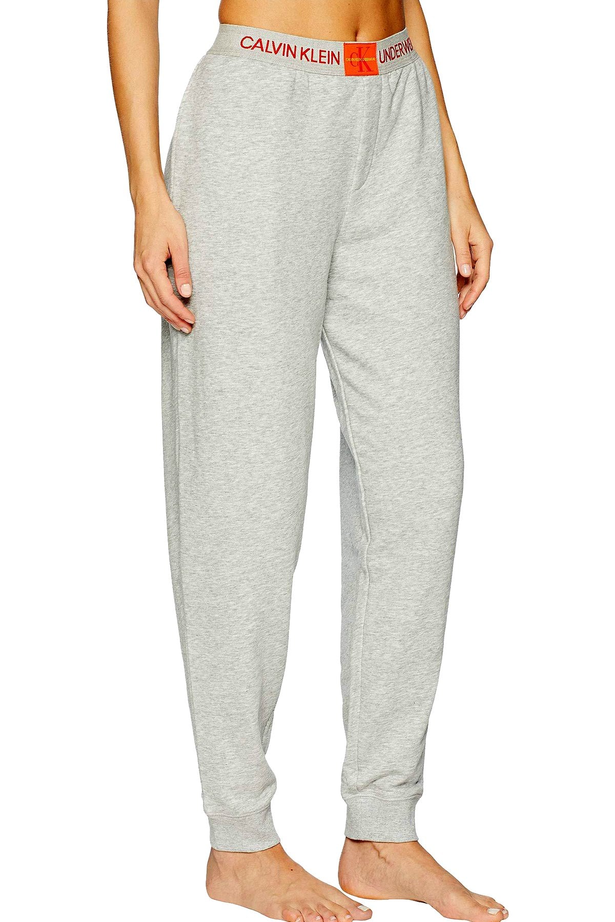 Calvin Klein Monogram Lounge Jogger Pant in Grey Heather