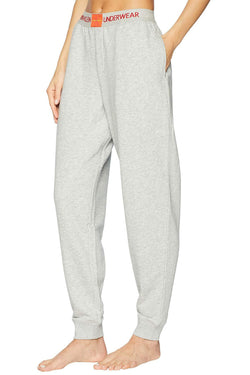Calvin Klein Monogram Lounge Jogger Pant in Grey Heather thumbnail 3