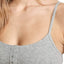 Calvin Klein Monogram Mesh Unlined Bralette in Heather Grey