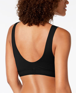 Calvin Klein Monogram Unlined Bralette Qf4918 First At Black thumbnail 2