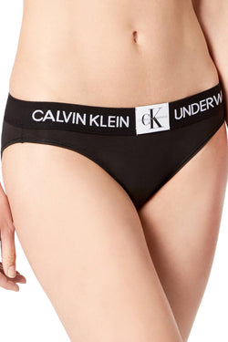 Calvin Klein Monogram Waist Bikini Brief Black thumbnail 1