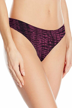 Calvin Klein Mysterious-Skin Invisibles Thong thumbnail 1