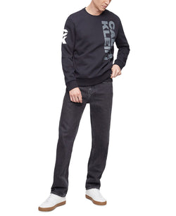Calvin Klein Nyc Logo Sweatshirt Black Beauty thumbnail 1