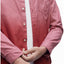 Calvin Klein Ombre Button-down Long Sleeve Shirt Garnet