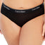 Calvin Klein PLUS Black/Black Modern Cotton/Modal Hipster Brief