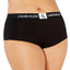 Calvin Klein PLUS Black Monogram Boyshort