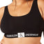 Calvin Klein PLUS Black Monogram Unlined Bralette
