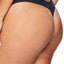 Calvin Klein PLUS Shoreline-Navy Cotton Form Thong