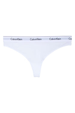 Calvin Klein PLUS White Modern Cotton/Modal Thong thumbnail 1