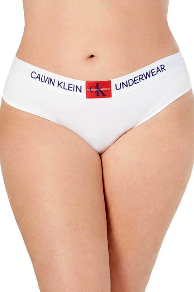 Calvin Klein PLUS White Monogram Bikini Brief
