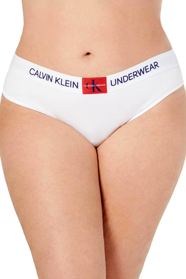 Calvin Klein PLUS White Monogram Bikini Brief