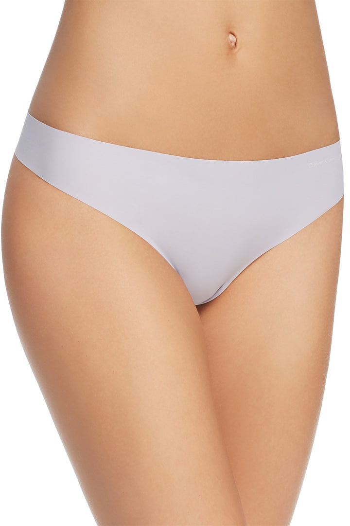 Calvin Klein Pale-Purple Invisibles Thong