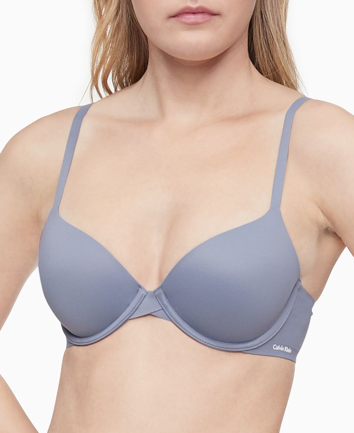 Calvin Klein Perfectly Fit Full Coverage T-shirt Bra F3837 Cinder