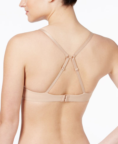 Calvin Klein Perfectly Fit Wirefree Tshirt Convertible Bra F2781 Sand Dune (Nude 4)