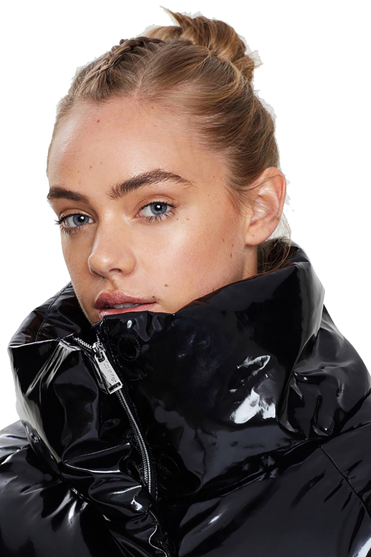 Calvin Klein Performance Black Shiny Puffer Jacket