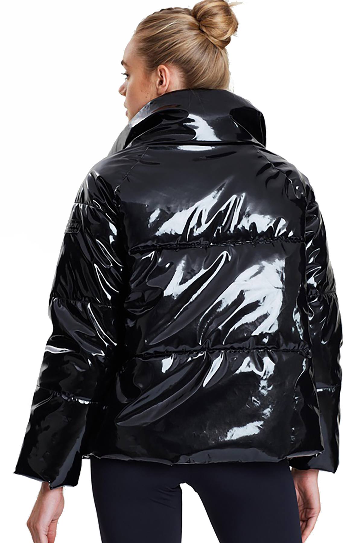 Calvin Klein Performance Black Shiny Puffer Jacket