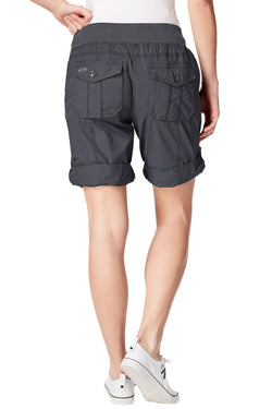 Calvin Klein Performance Charcoal Poplin Cargo Short thumbnail 2