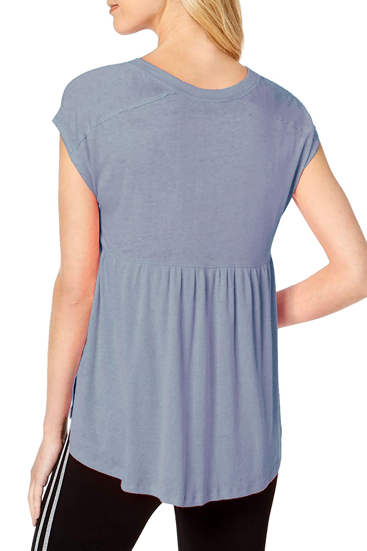 Calvin Klein Performance Dusk Gathered-Back Top