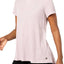 Calvin Klein Performance Evening Sand Lace-Up Back Top