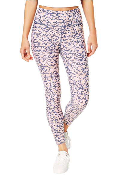Calvin Klein Performance Nirvana Combo Lynx-Print High-Waist Ankle Legging