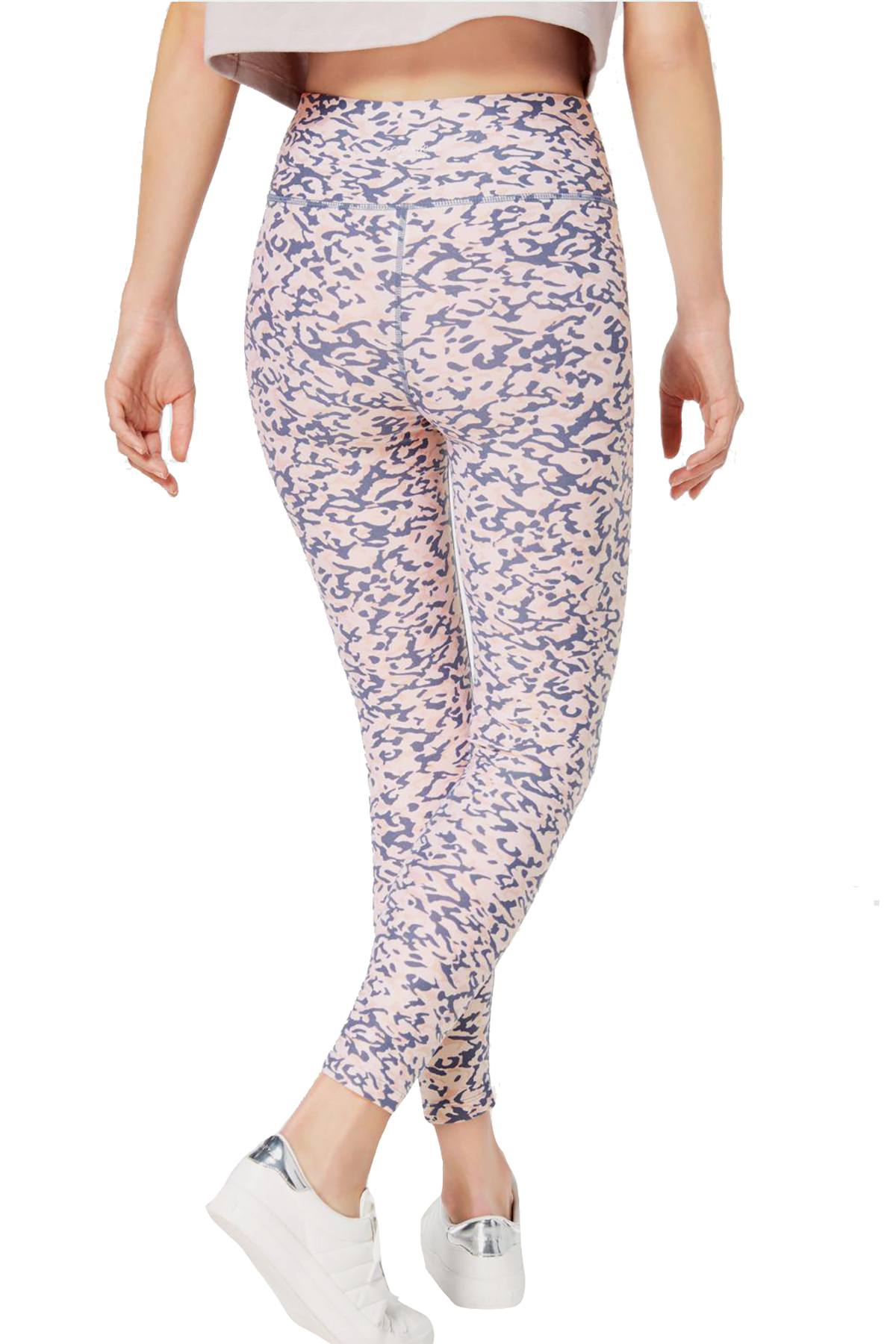 Calvin Klein Performance Nirvana Combo Lynx-Print High-Waist Ankle Legging