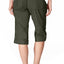 Calvin Klein Performance Quail Poplin Convertible Capri Cargo Pant