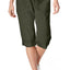 Calvin Klein Performance Quail Poplin Convertible Capri Cargo Pant