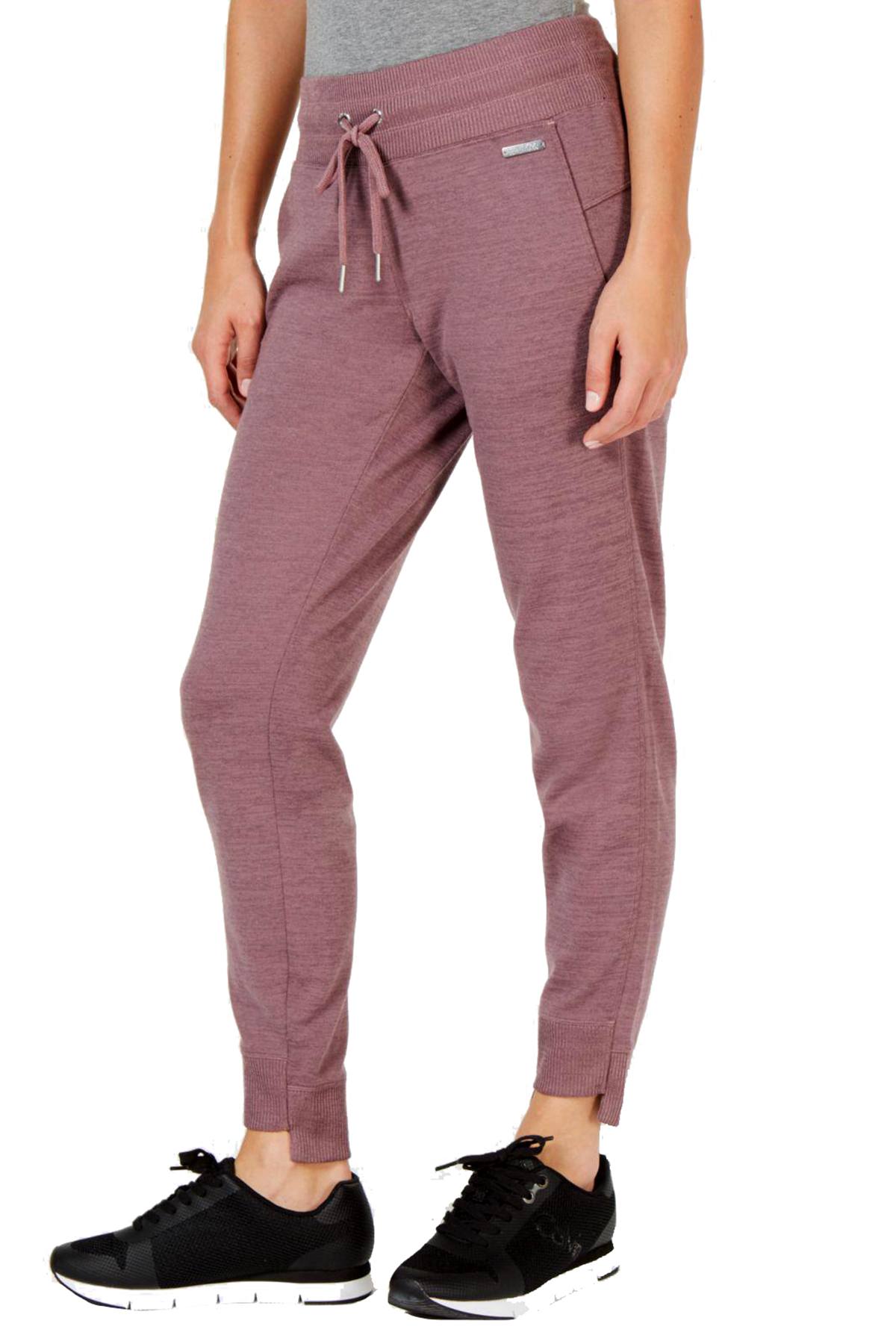 Calvin Klein Performance Rosewood Performance Step-Hem Sweatpant