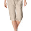 Calvin Klein Performance Sand Poplin Convertible Capri Cargo Pant