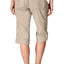 Calvin Klein Performance Sand Poplin Convertible Capri Cargo Pant
