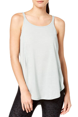 Calvin Klein Performance Silver Jade Racerback Split-Hem Tank Top thumbnail 2
