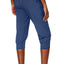 Calvin Klein Performance Solitaire Navy Commuter Active Capri Pant