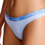 Calvin Klein Pink/Grey/Blue-Stripe Carousel Thong 3-Pack