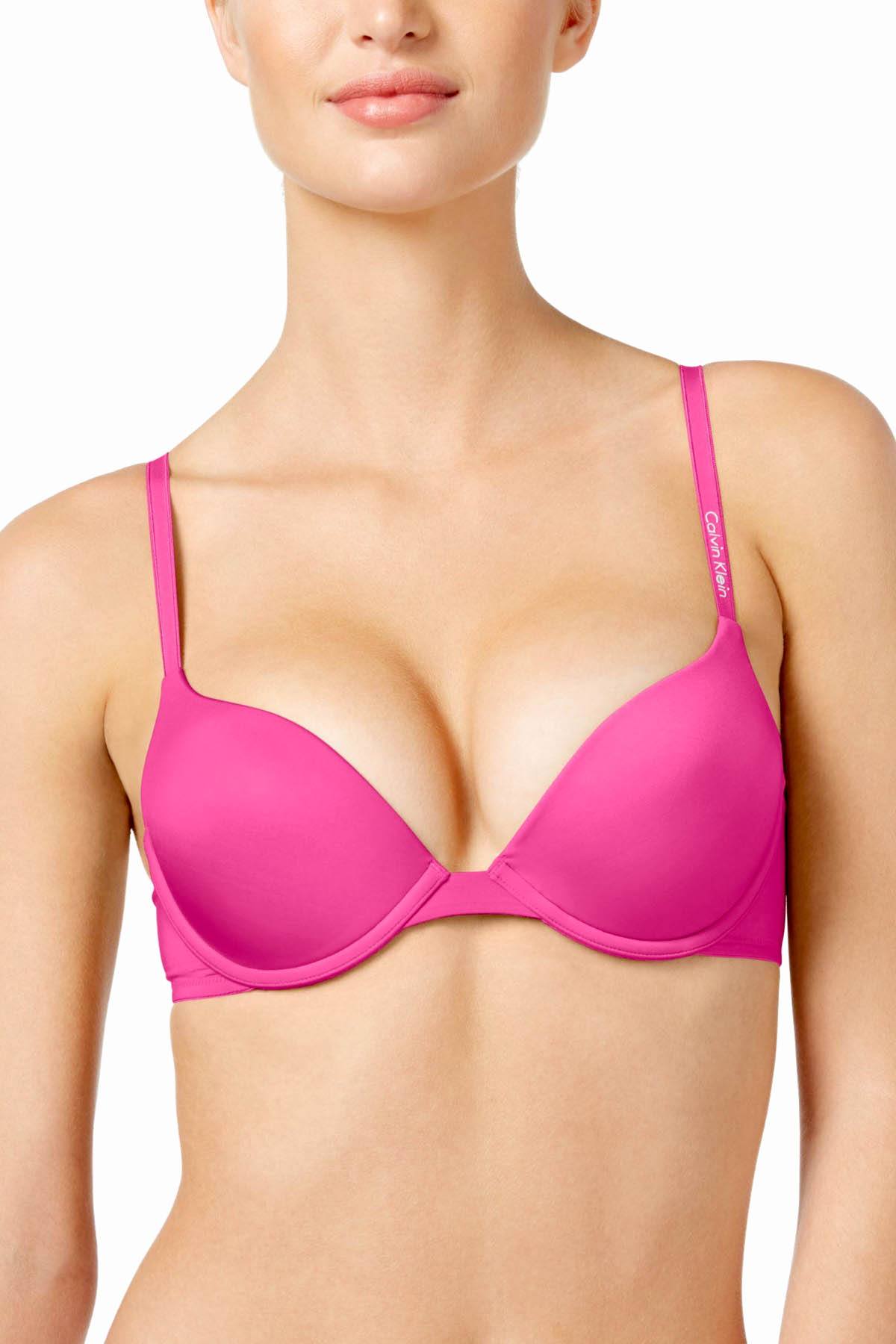 Calvin Klein Pink-Slip Essence Push-Up Bra
