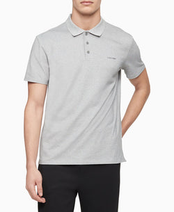 Calvin Klein Pique Polo Medium Grey Heather thumbnail 1