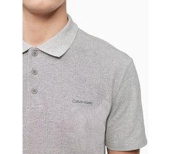 Calvin Klein Pique Polo Medium Grey Heather thumbnail 2