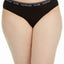 Calvin Klein Plus Ck One Cotton Bikini Underwear Qf6019 Black