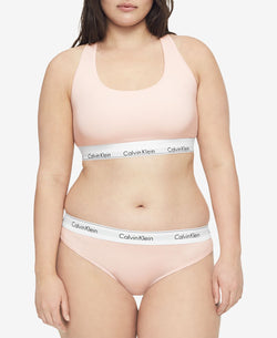 Calvin Klein Plus Modern Cotton Thong Qf5117 Nymph's Thigh thumbnail 3