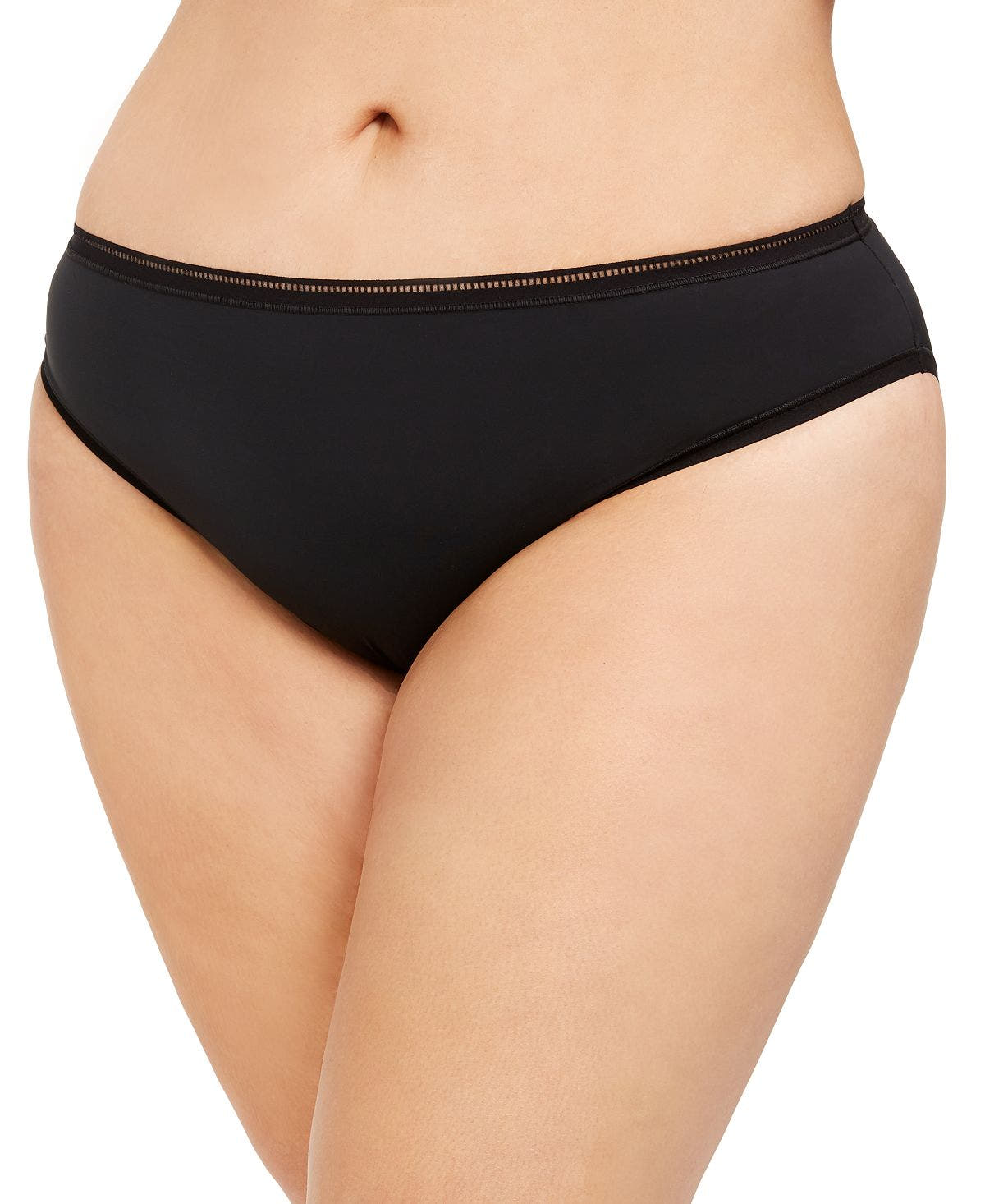Calvin Klein Plus Seductive Comfort Bikini Underwear Qf5664 Black