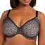 Calvin Klein Plus Seductive Comfort Running Leopard Unlined Perfect Coverage Demi Bra Qf5665 Black
