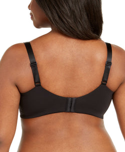 Calvin Klein Plus Seductive Comfort Running Leopard Unlined Perfect Coverage Demi Bra Qf5665 Black thumbnail 3