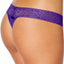 Calvin Klein Polymer-Blue (Purple) Bare Lace Thong