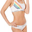 Calvin Klein Pride Limited Edition Modern Cotton Rainbow Bralette White