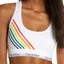 Calvin Klein Pride Limited Edition Modern Cotton Rainbow Bralette White