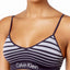 Calvin Klein Prospect Striped Logo-Band Bralette