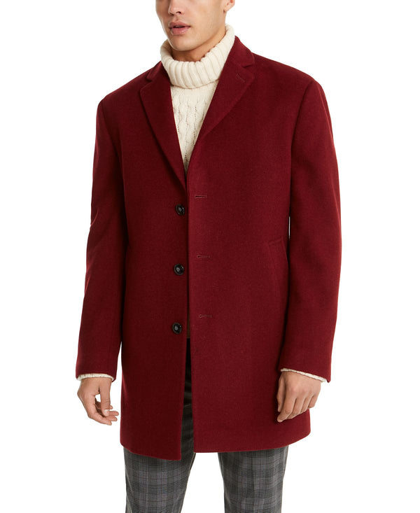 Calvin Klein Prosper X-fit Overcoat Monarch Red