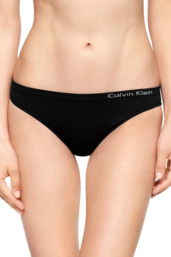Calvin Klein Pure Seamless Bikini Brief in Black thumbnail 1