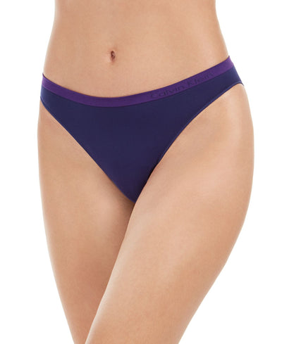Calvin Klein Pure Seamless Bikini Qd3545 Purple Night
